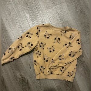 H&M cat sweater 6X